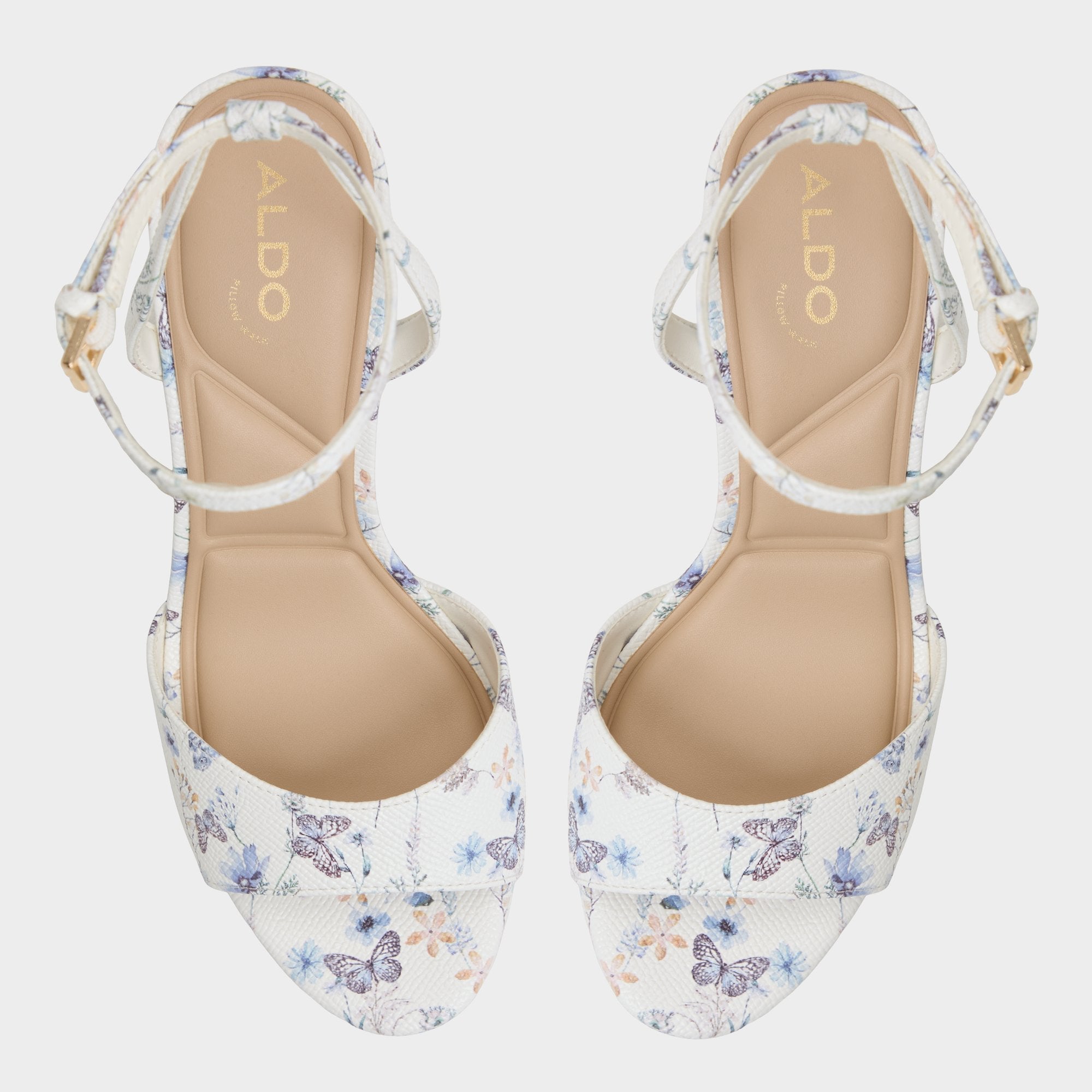 Aldo Gracious Multi Women's Block heels - Strappy heeled sandal, Block heel