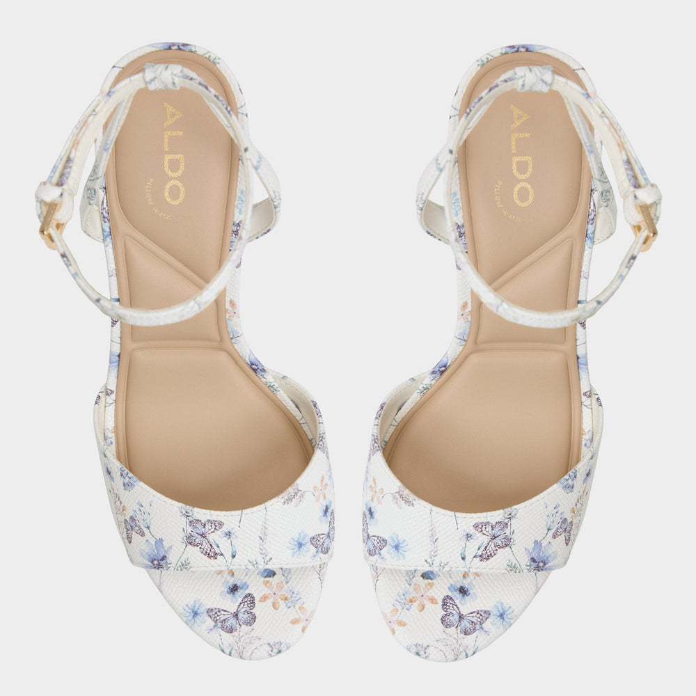 Aldo Gracious Multi Women's Block heels - Strappy heeled sandal, Block heel