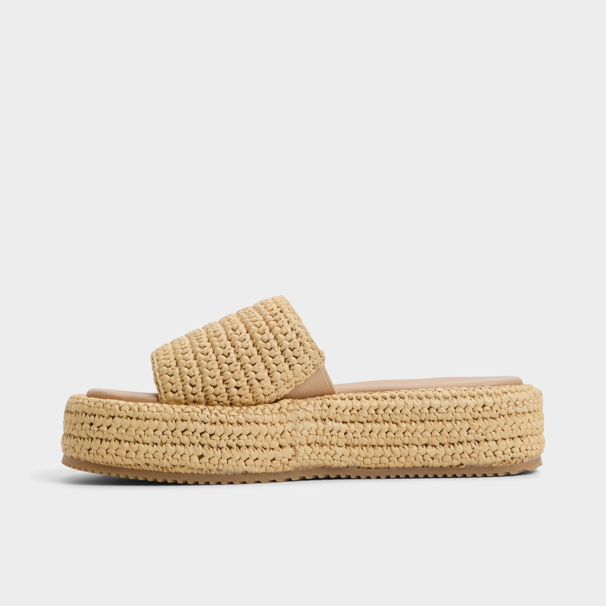 Aldo Bohemina Natural Women's Platform sandals - Flatform sandal
