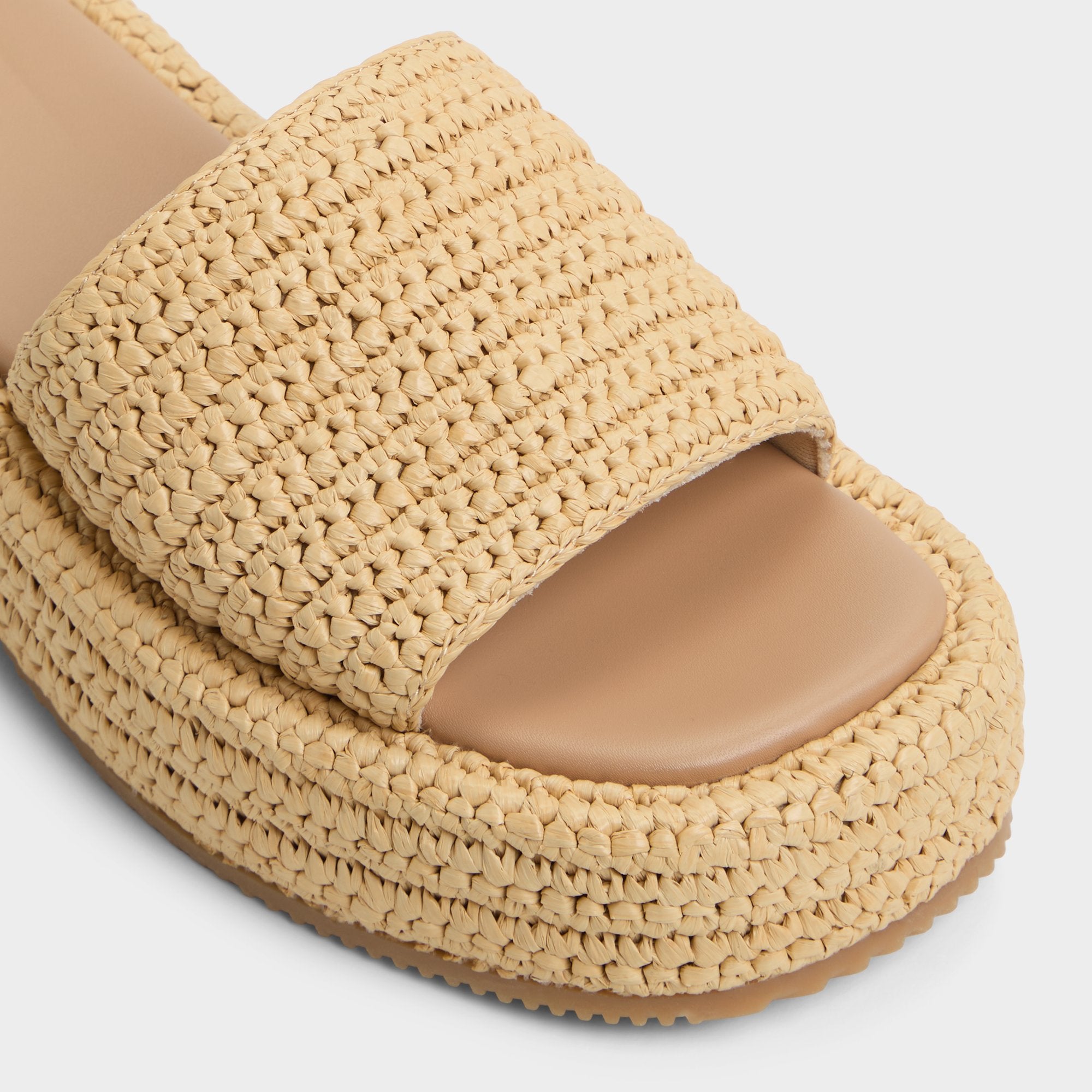 Aldo Bohemina Natural Women's Platform sandals - Flatform sandal