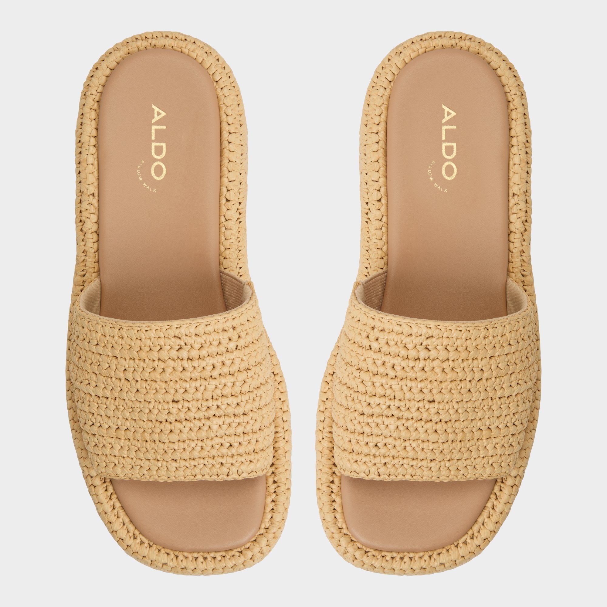 Aldo Bohemina Natural Women's Platform sandals - Flatform sandal