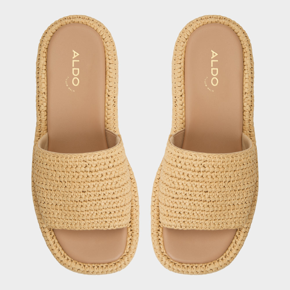 Aldo Bohemina Natural Women's Platform sandals - Flatform sandal