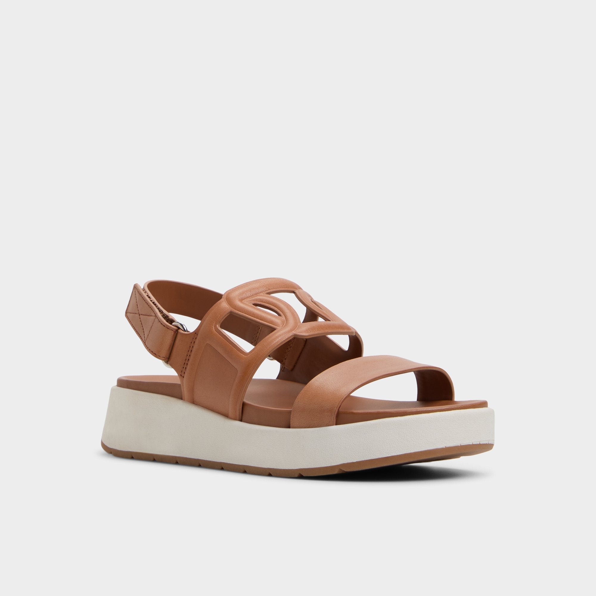 Aldo Onuvia Medium Brown Women's Footbed sandals - Footbed sandal, Flatform