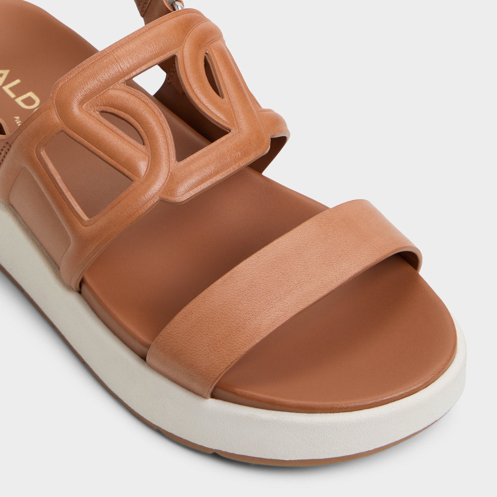 Aldo Onuvia Medium Brown Women's Footbed sandals - Footbed sandal, Flatform