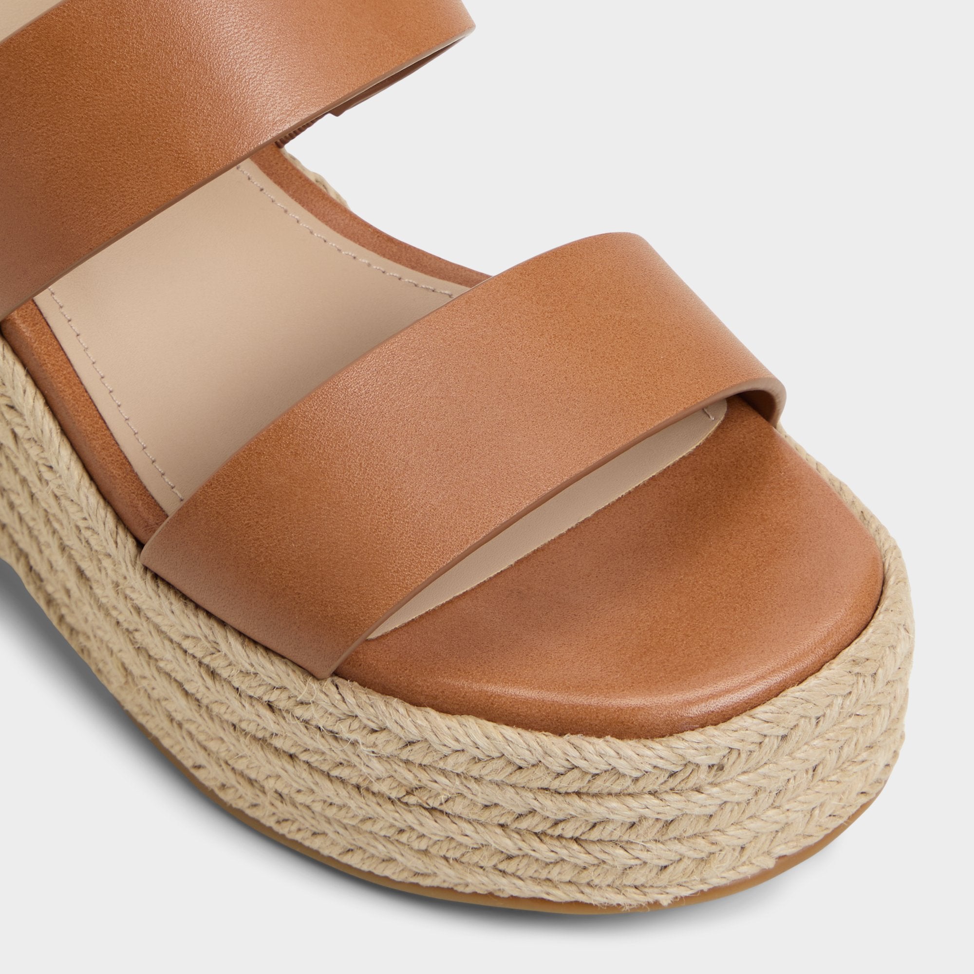 Aldo Keoni Medium Brown Women's Platform sandals - Wedge sandal