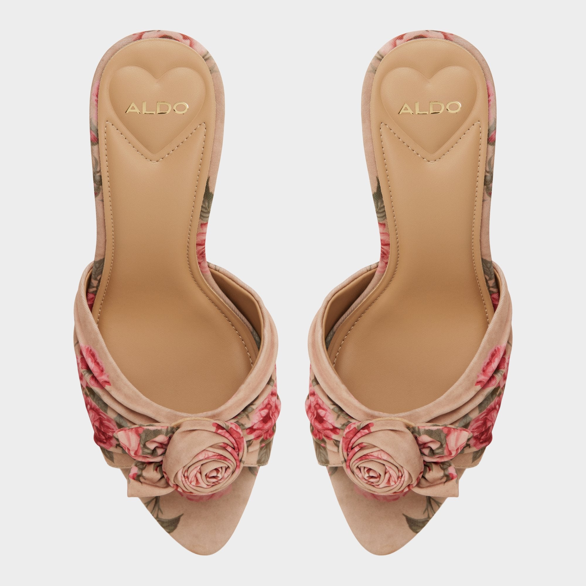 Aldo Rosalina in Beige Combo 14193392 - Heeled mule, Stiletto heel