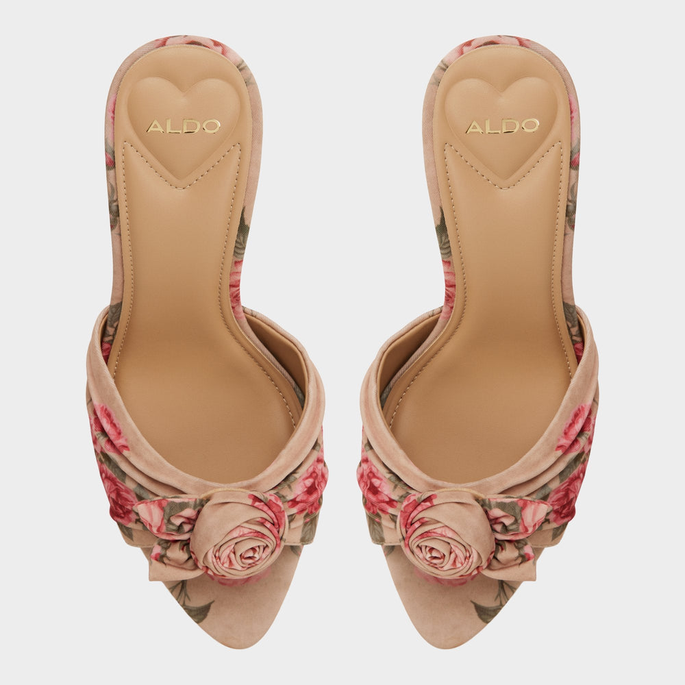 Aldo Rosalina in Beige Combo 14193392 - Heeled mule, Stiletto heel