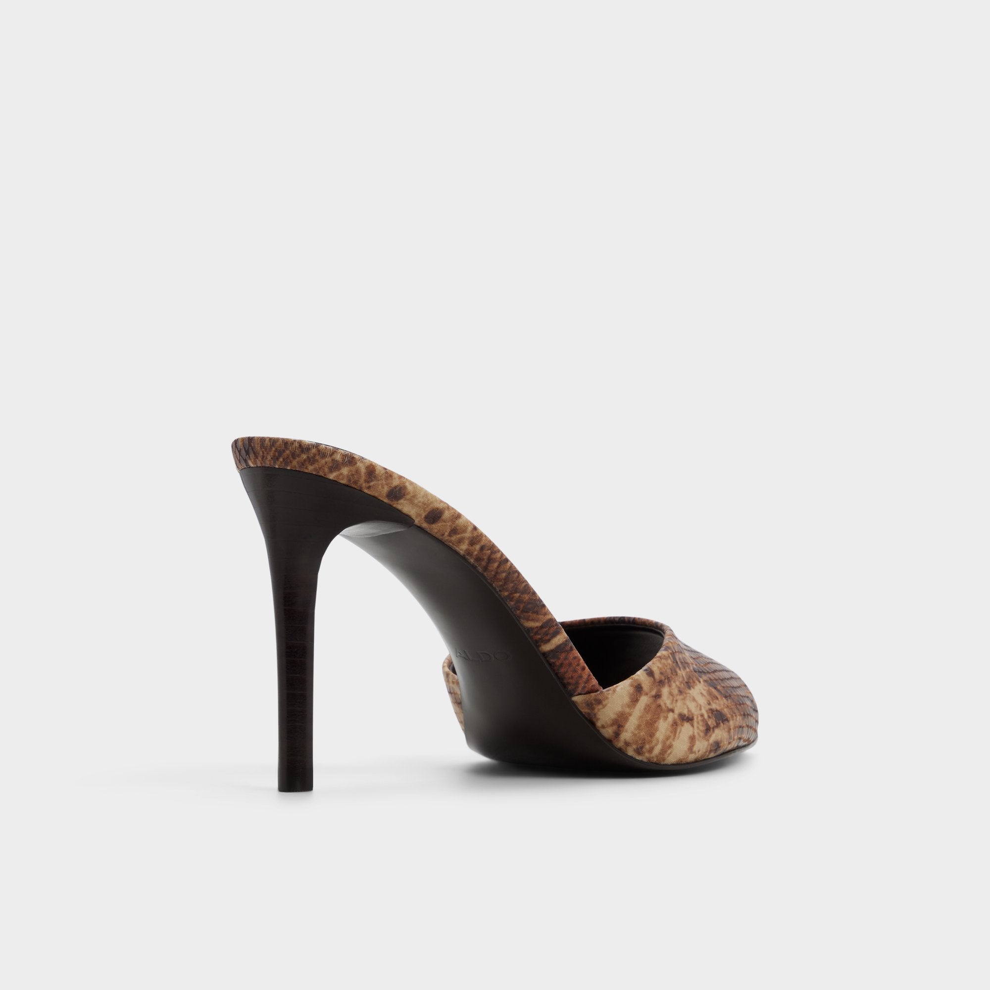 Aldo Anniebrilden in Brown Multi 14190598 - Heeled mule, Stiletto heel