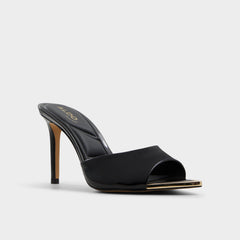 Aldo Anniebrilden Black Women's Heeled mules - Heeled mule, Stiletto heel