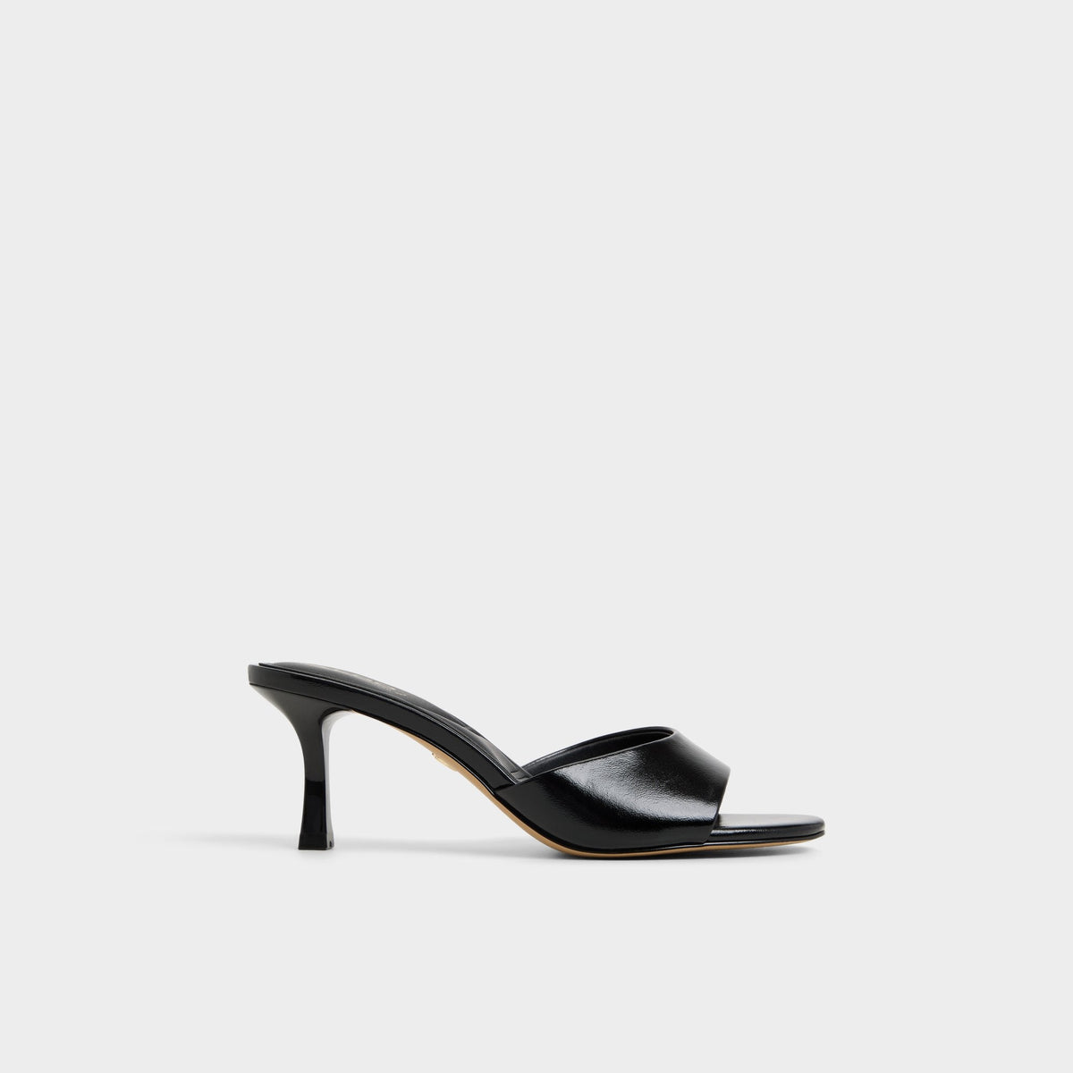 Aldo Annaberaen in Black - Heeled mule, Stiletto heel