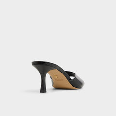 Aldo Annaberaen in Black - Heeled mule, Stiletto heel