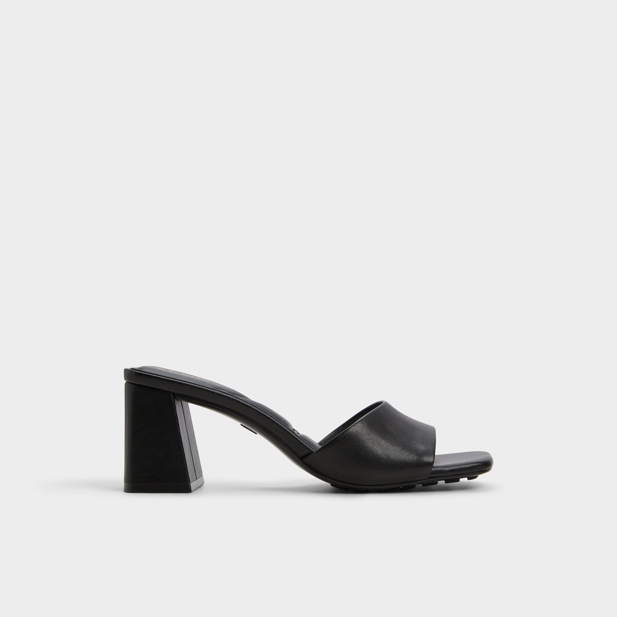 Aldo Tisha Black Women's Heeled mules - Heeled mule, Block heel