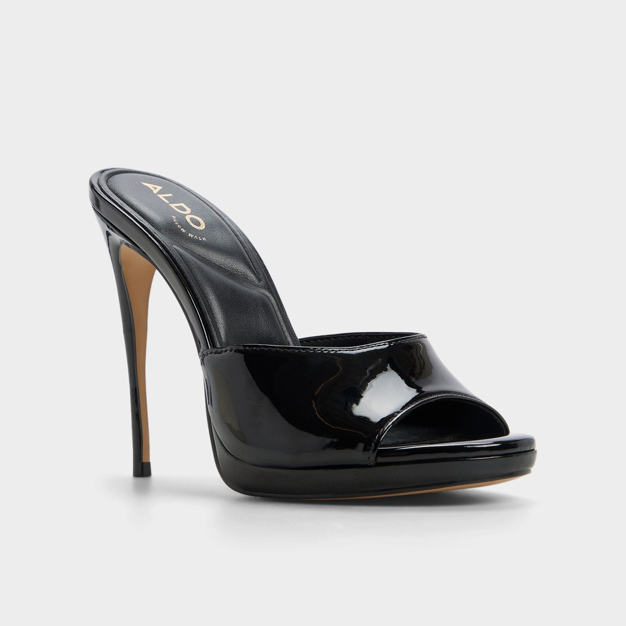 Aldo Rivieraa in Black - Heeled mule, Platform