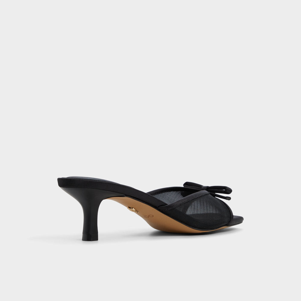 Aldo Begoniaa Black Women's Heeled mules - Heeled mule, Kitten heel