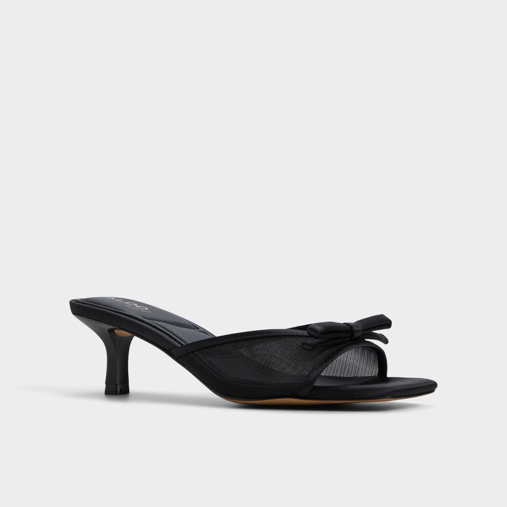 Aldo Begoniaa Black Women's Heeled mules - Heeled mule, Kitten heel