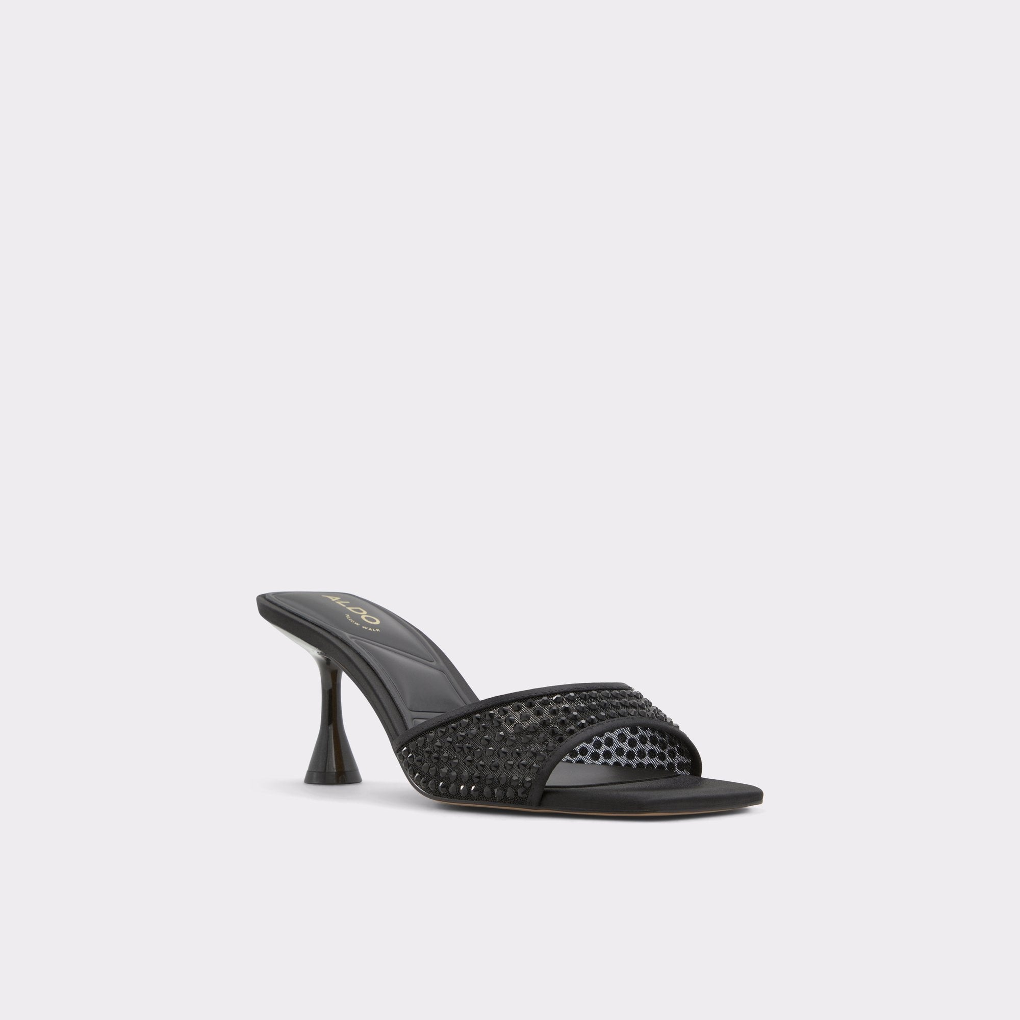 Aldo Agatha in Black 13658267 - Heeled mule
