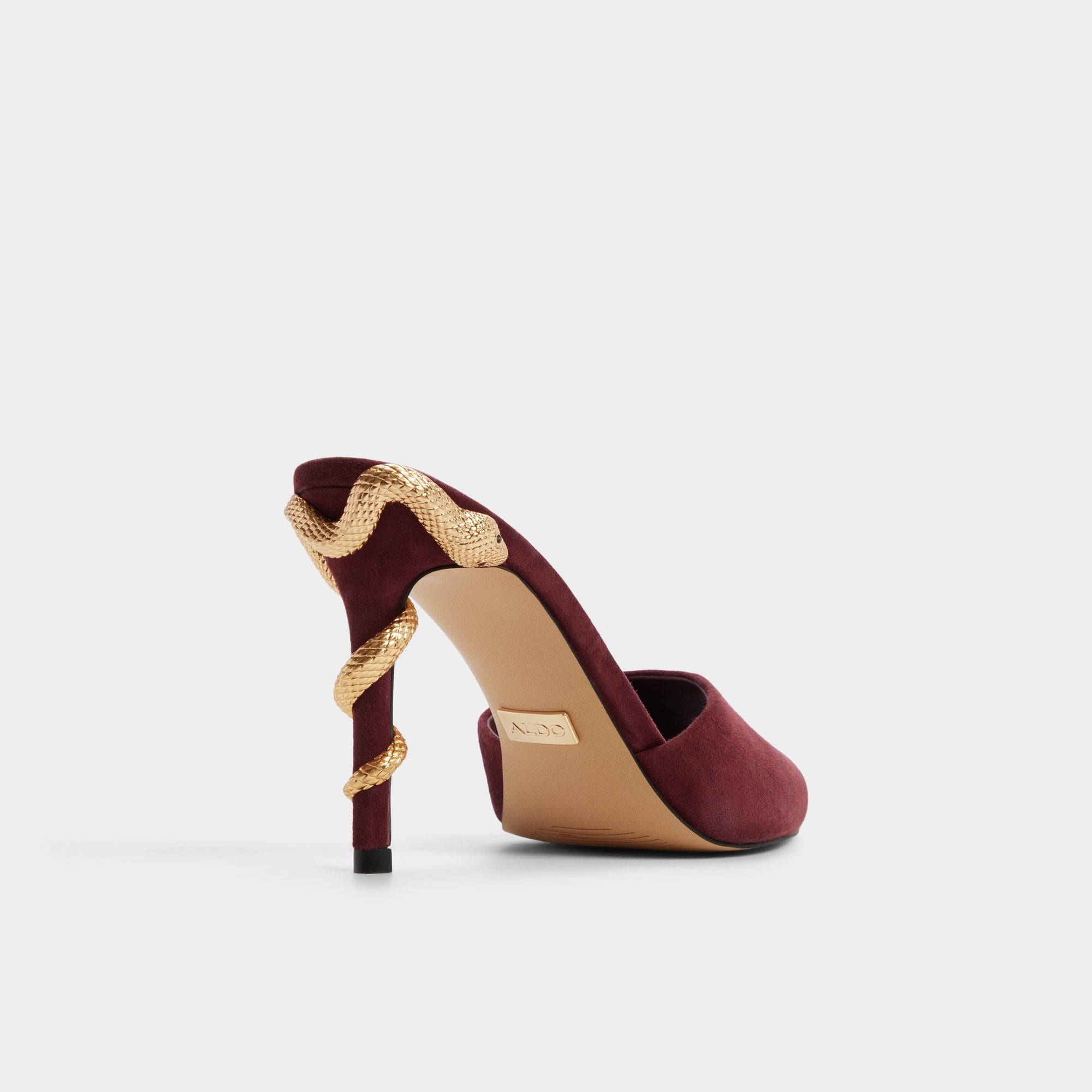 Aldo Seashella in Bordo - Heeled mule