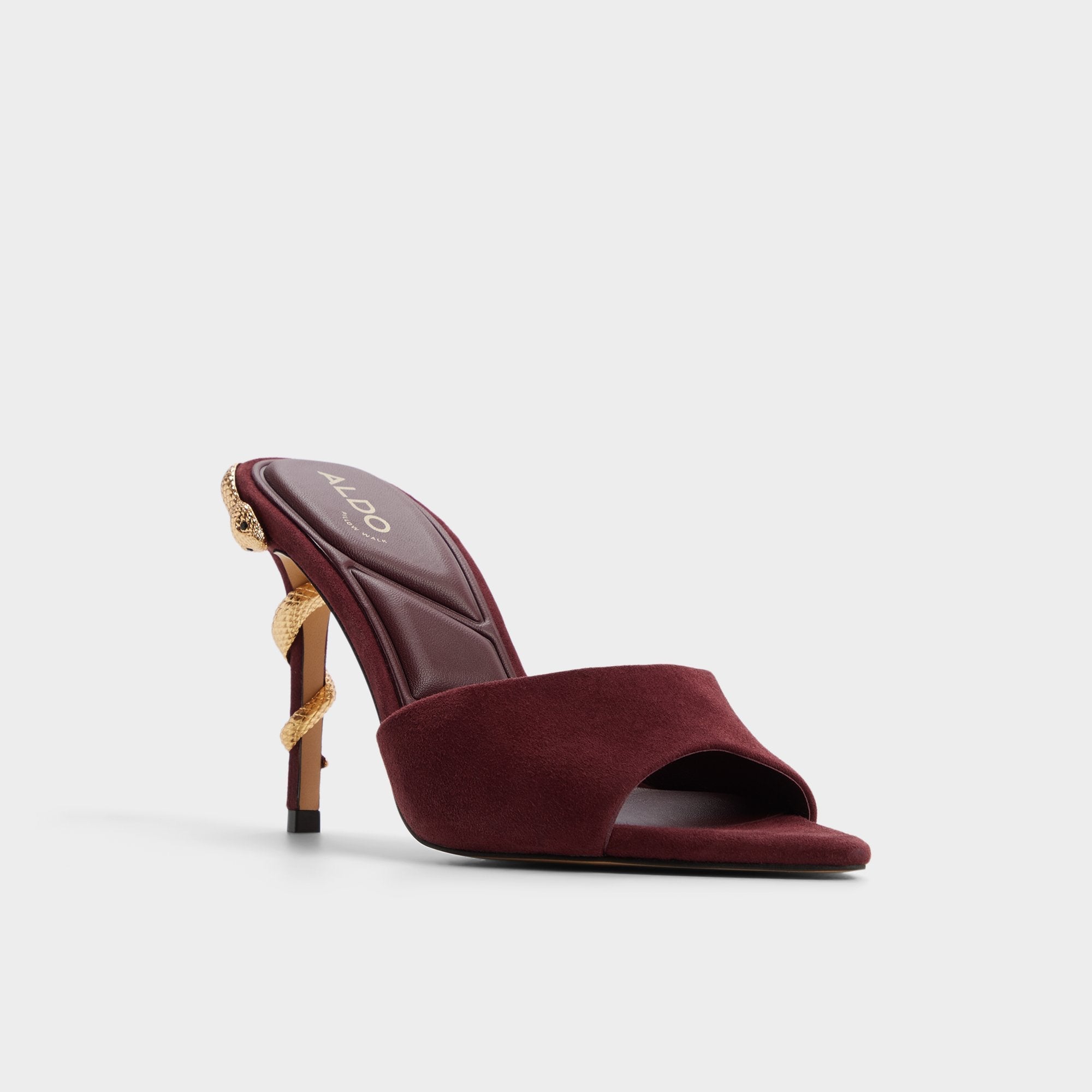 Aldo Seashella in Bordo - Heeled mule
