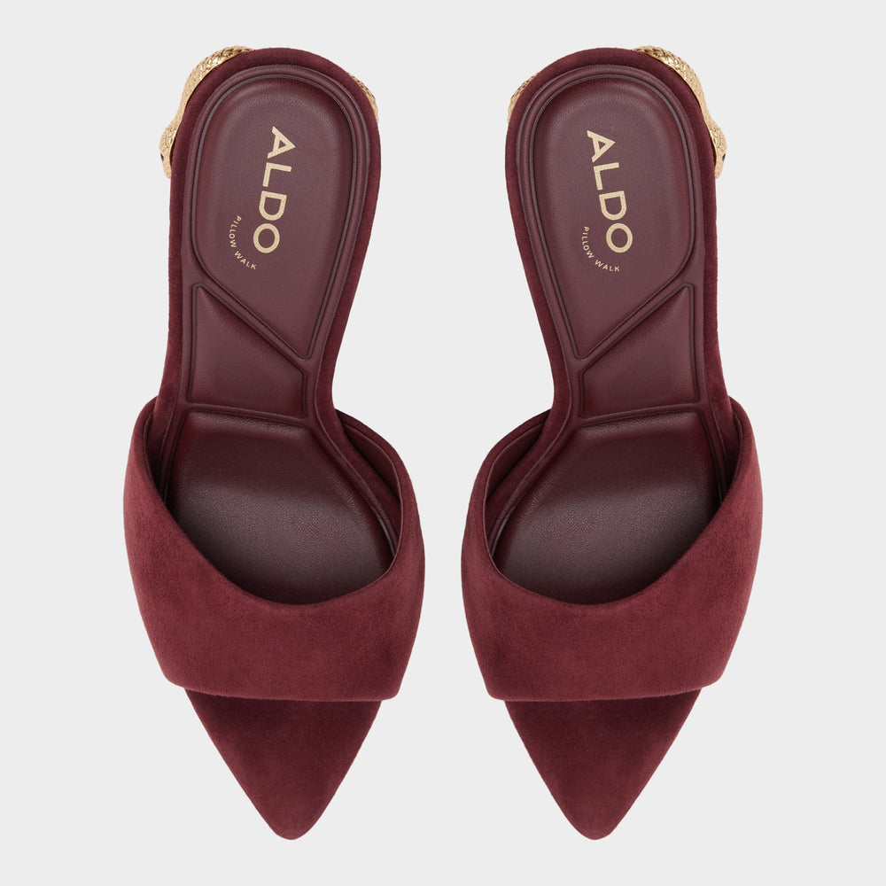 Aldo Seashella in Bordo - Heeled mule
