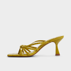 Aldo Lumera in Other Yellow - Heeled mule, Stiletto heel