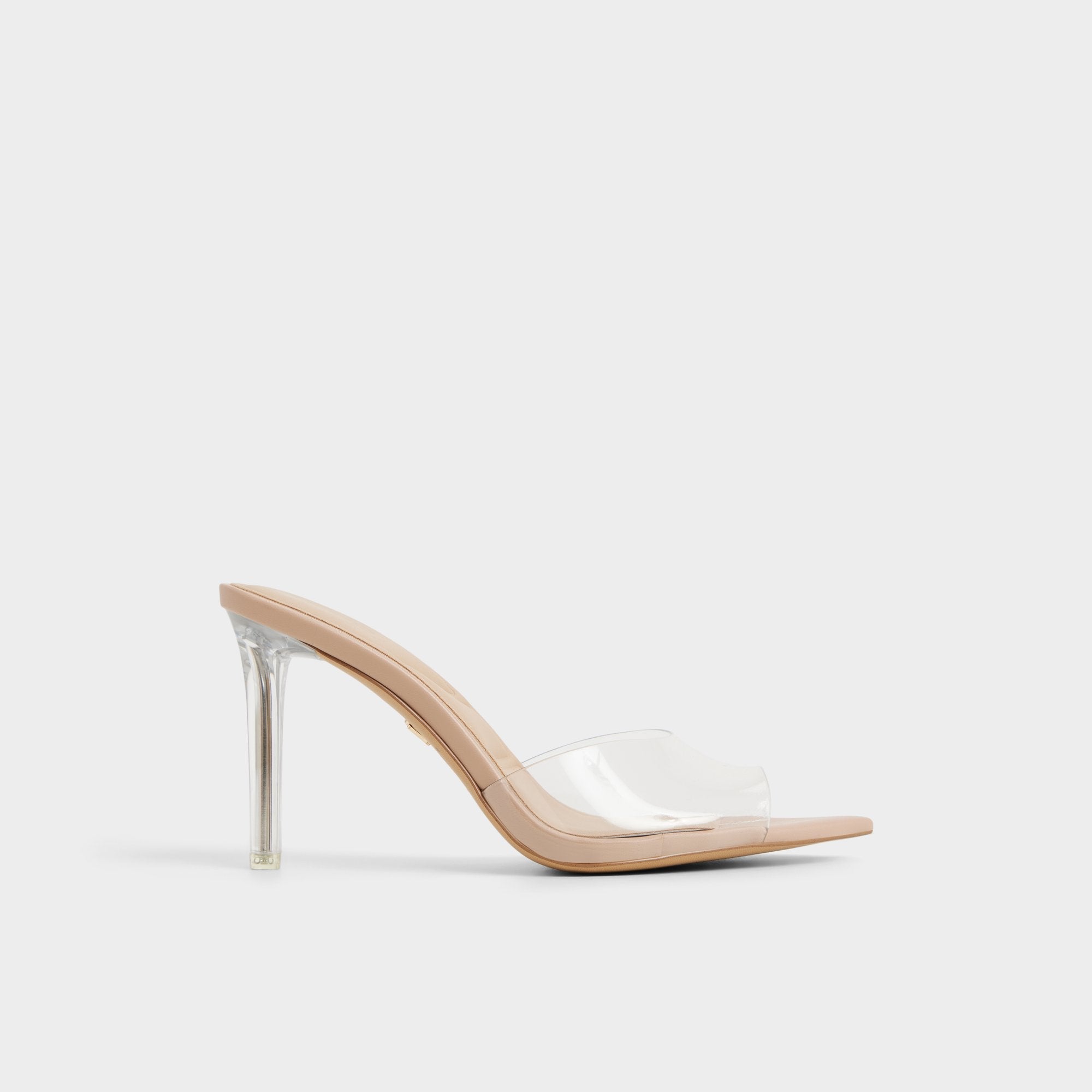 Aldo Anitabrilden Beige Women's Mule slides - Heeled mule, Stiletto heel