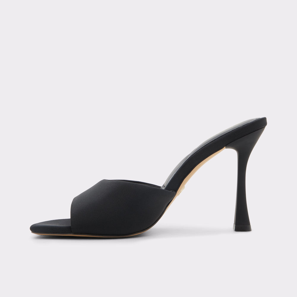 Aldo Evadalia Black Women's Heeled mules - Heeled mule, Stiletto heel