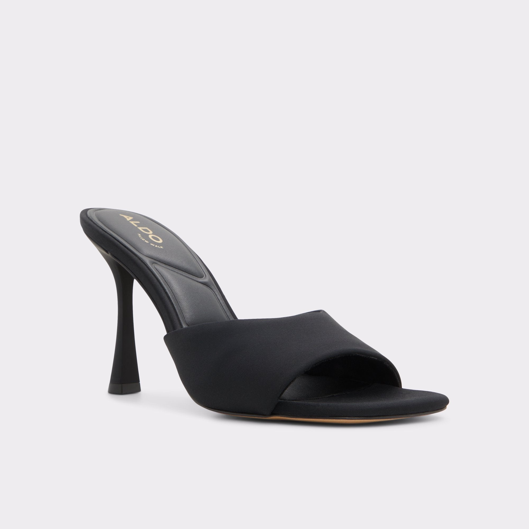 Aldo Evadalia Black Women's Heeled mules - Heeled mule, Stiletto heel