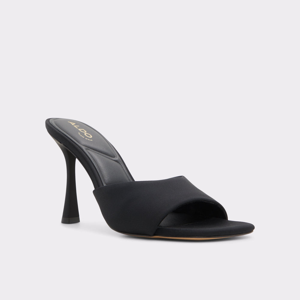 Aldo Evadalia Black Women's Heeled mules - Heeled mule, Stiletto heel