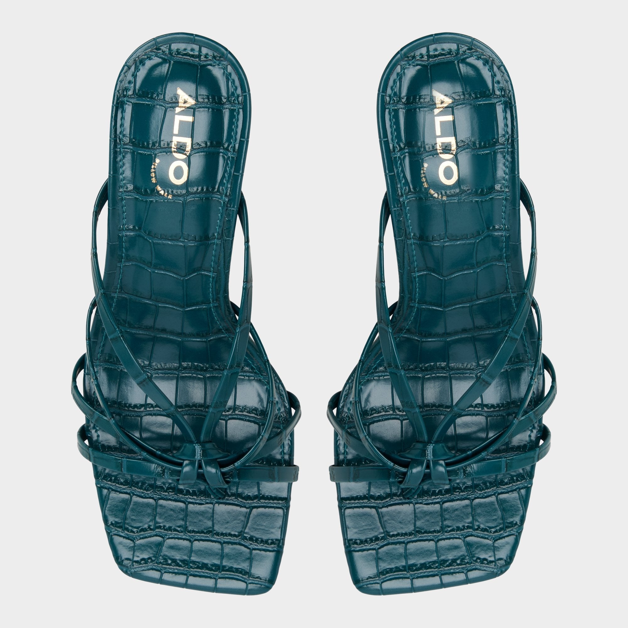Aldo Lumera in Other Green - Heeled mule, Stiletto heel