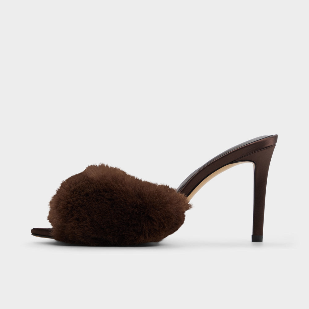 Aldo Anniebrilden in Dark Brown 14163209 - Heeled mule, Stiletto heel
