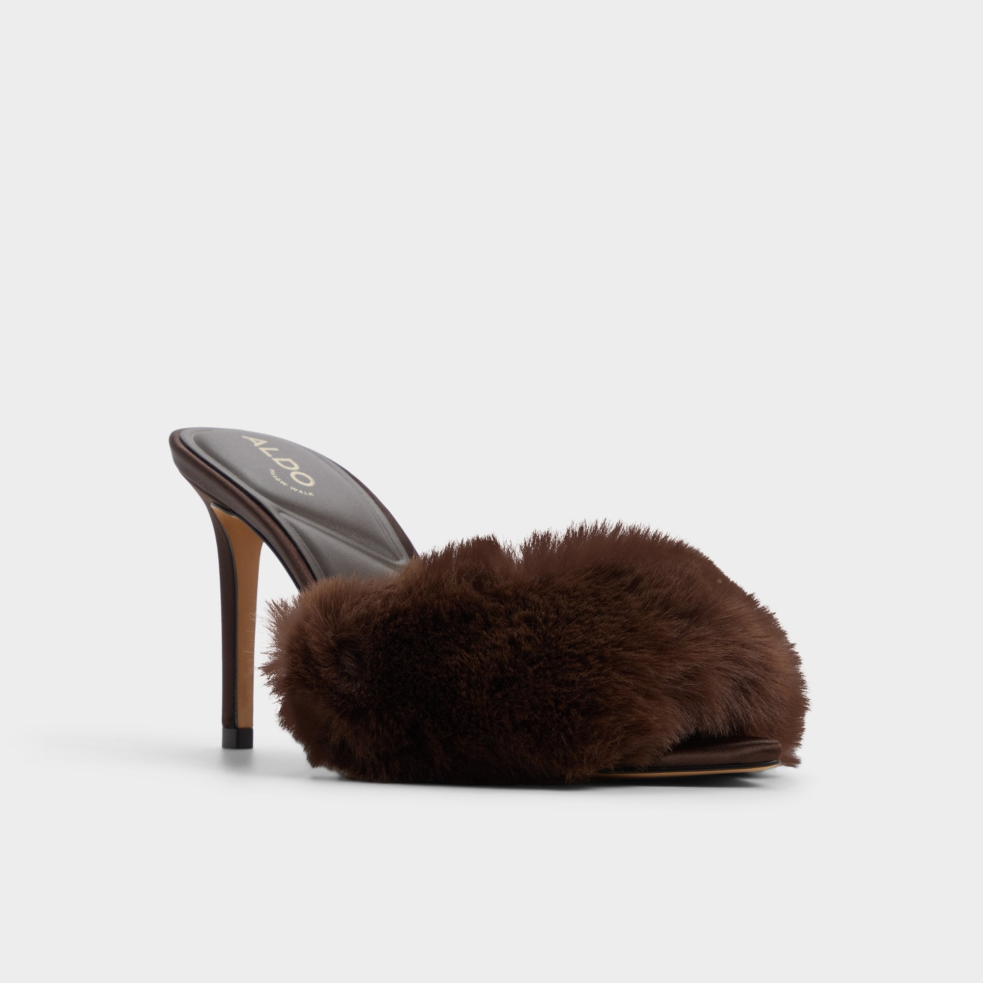 Aldo Anniebrilden in Dark Brown 14163209 - Heeled mule, Stiletto heel