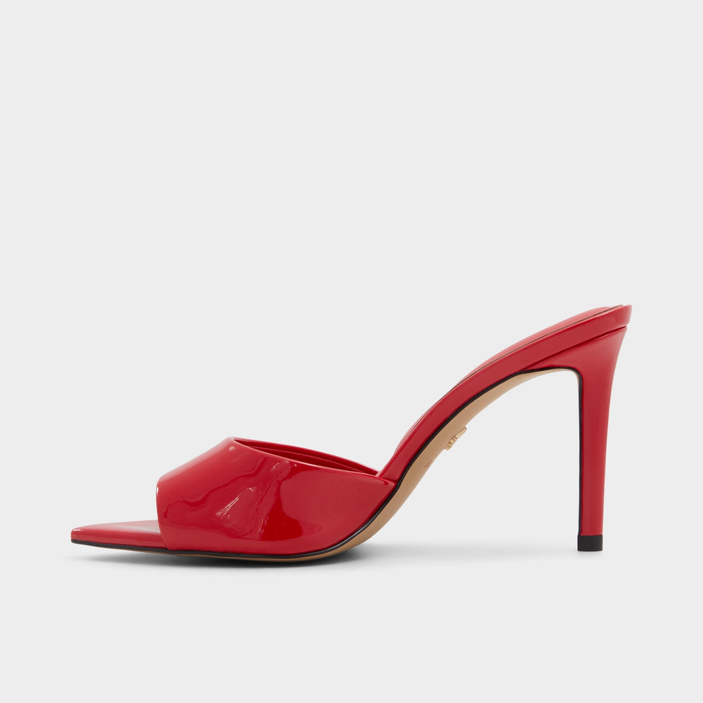 Aldo Anniebrilden Red Women's Heeled mules - Heeled mule, Stiletto heel