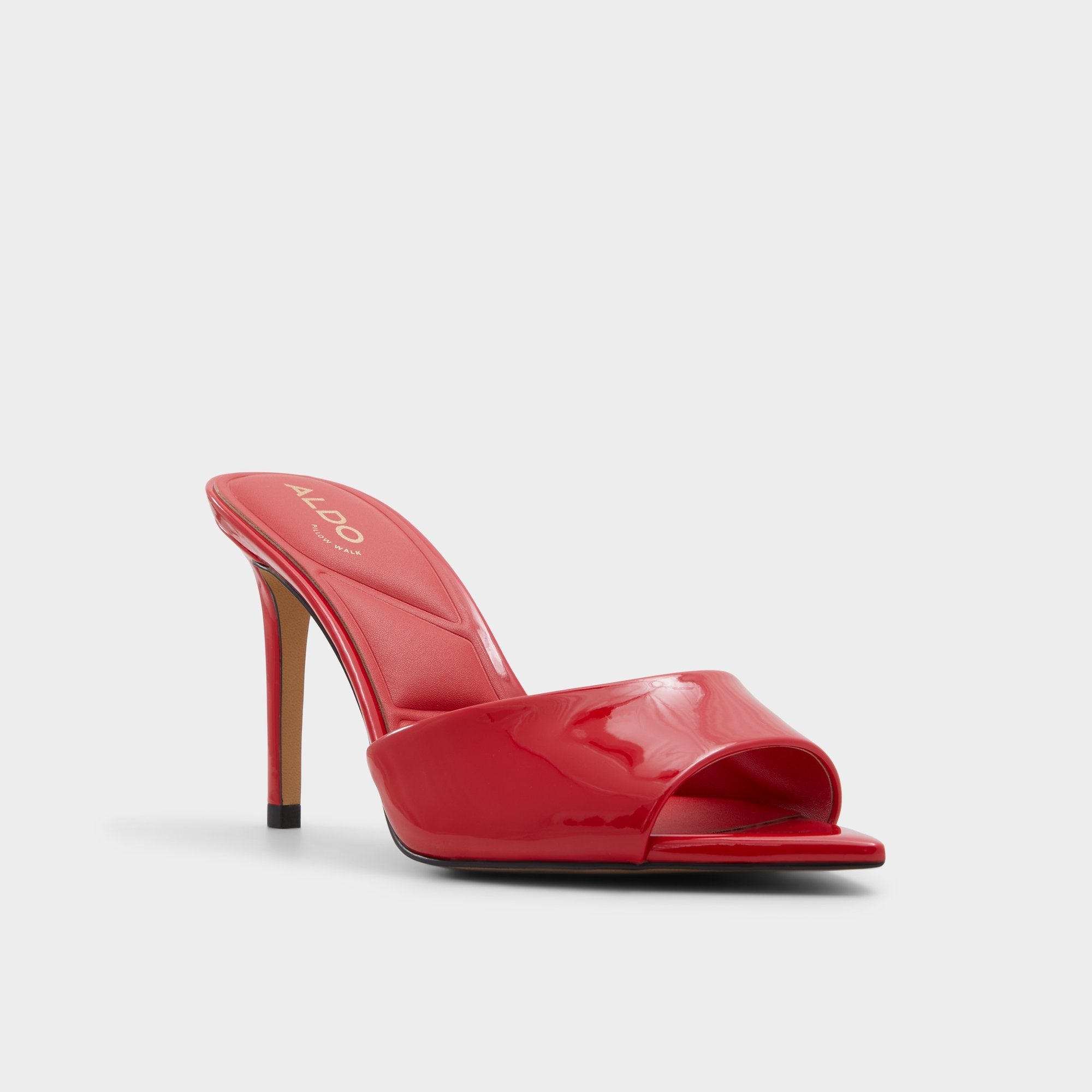 Aldo Anniebrilden Red Women's Heeled mules - Heeled mule, Stiletto heel