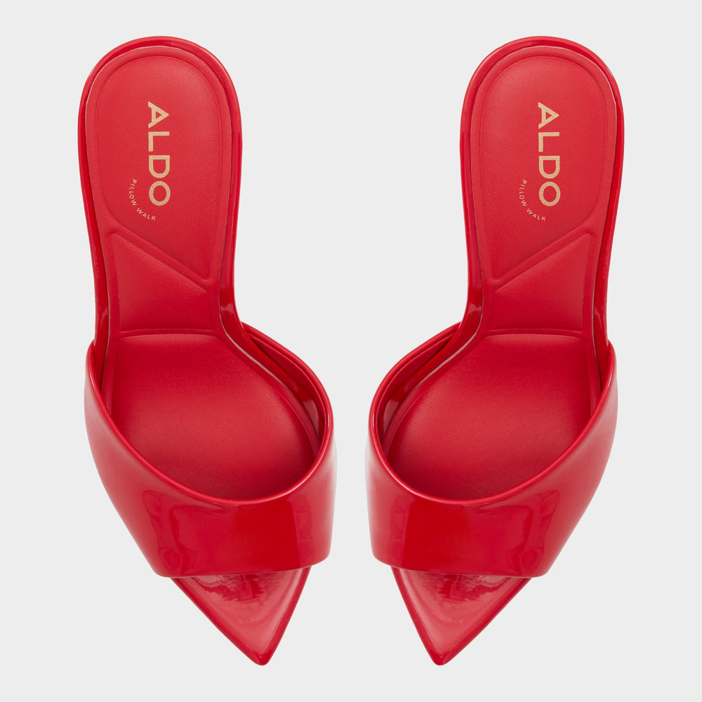 Aldo Anniebrilden Red Women's Heeled mules - Heeled mule, Stiletto heel