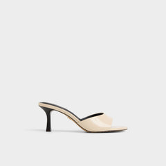 Aldo Annaberaen in Light Beige - Heeled mule, Stiletto heel