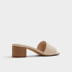 Aldo Claudina Other Beige Women's Block heels - Heeled mule, Block heel