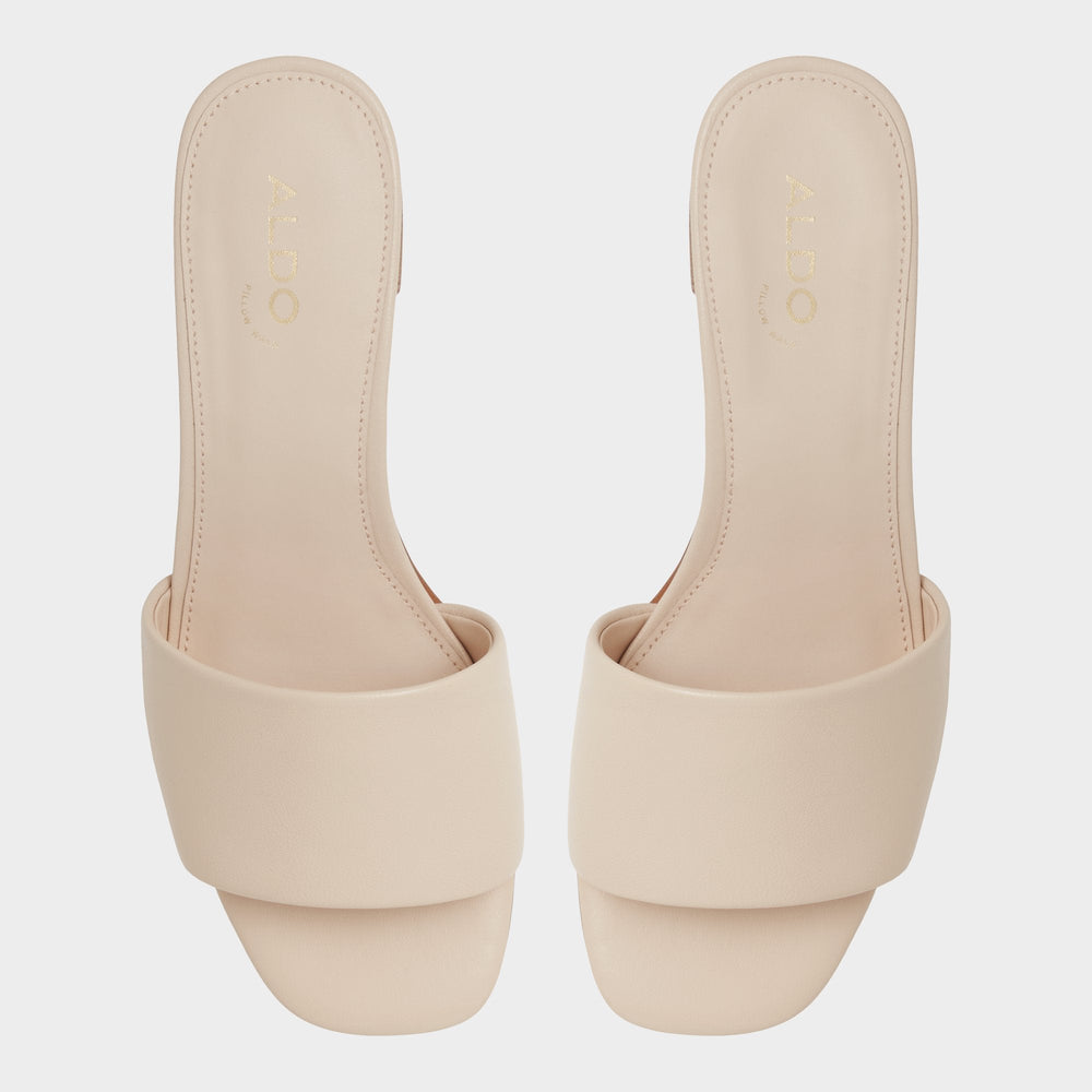Aldo Claudina Other Beige Women's Block heels - Heeled mule, Block heel