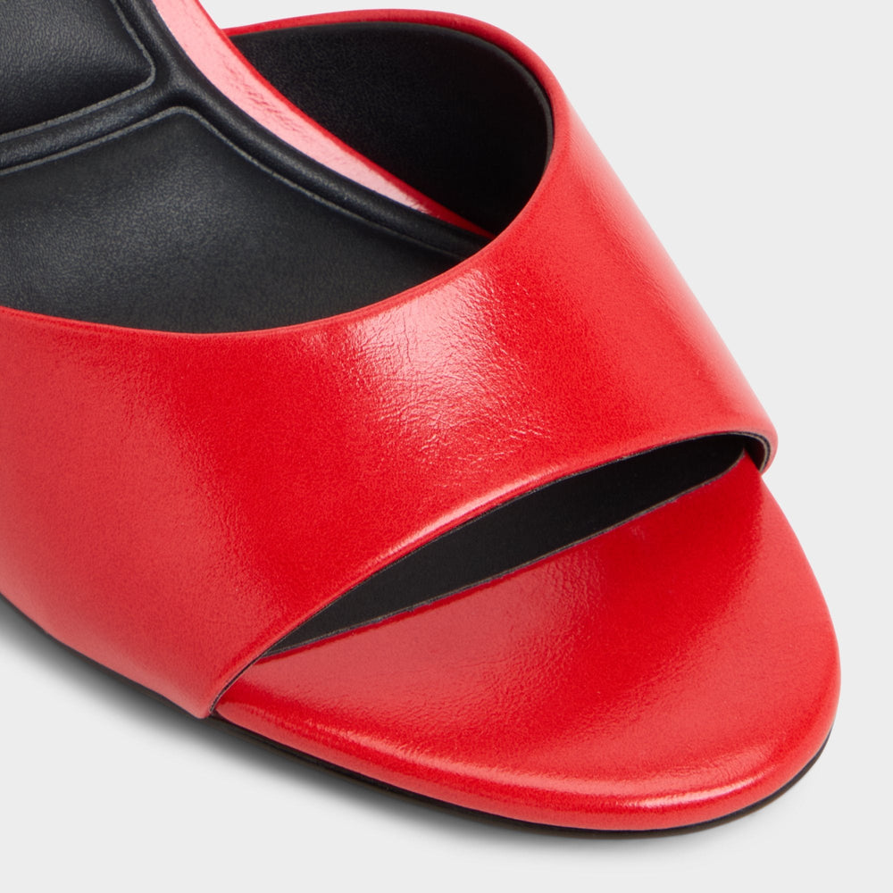 Aldo Annaberaen in Bright Red - Heeled mule, Stiletto heel