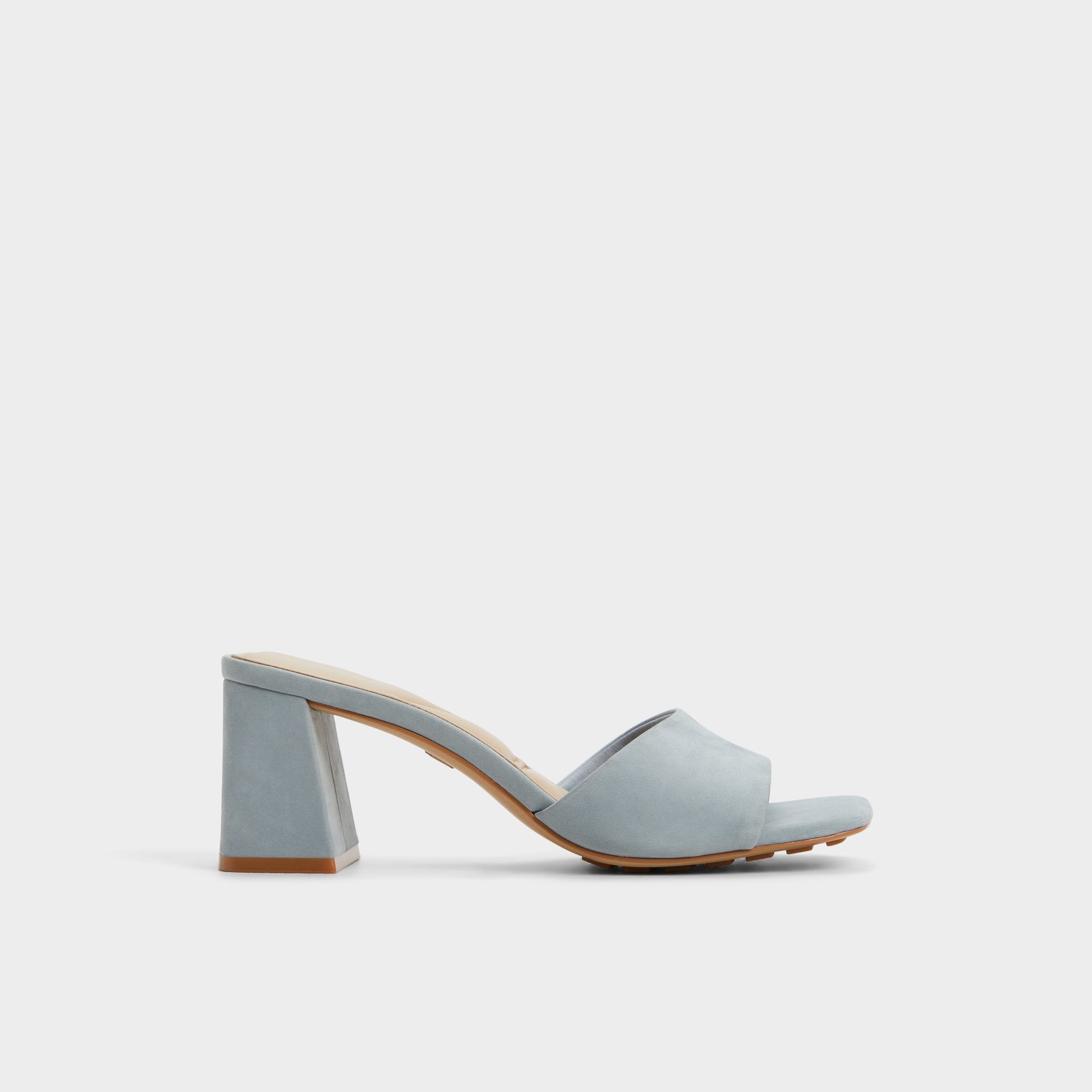 Aldo Tisha Other Blue Women's Heeled mules - Heeled mule, Block heel