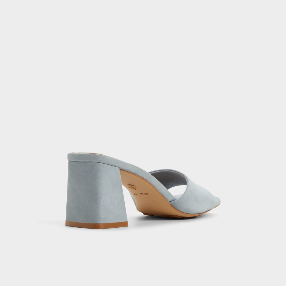 Aldo Tisha Other Blue Women's Heeled mules - Heeled mule, Block heel