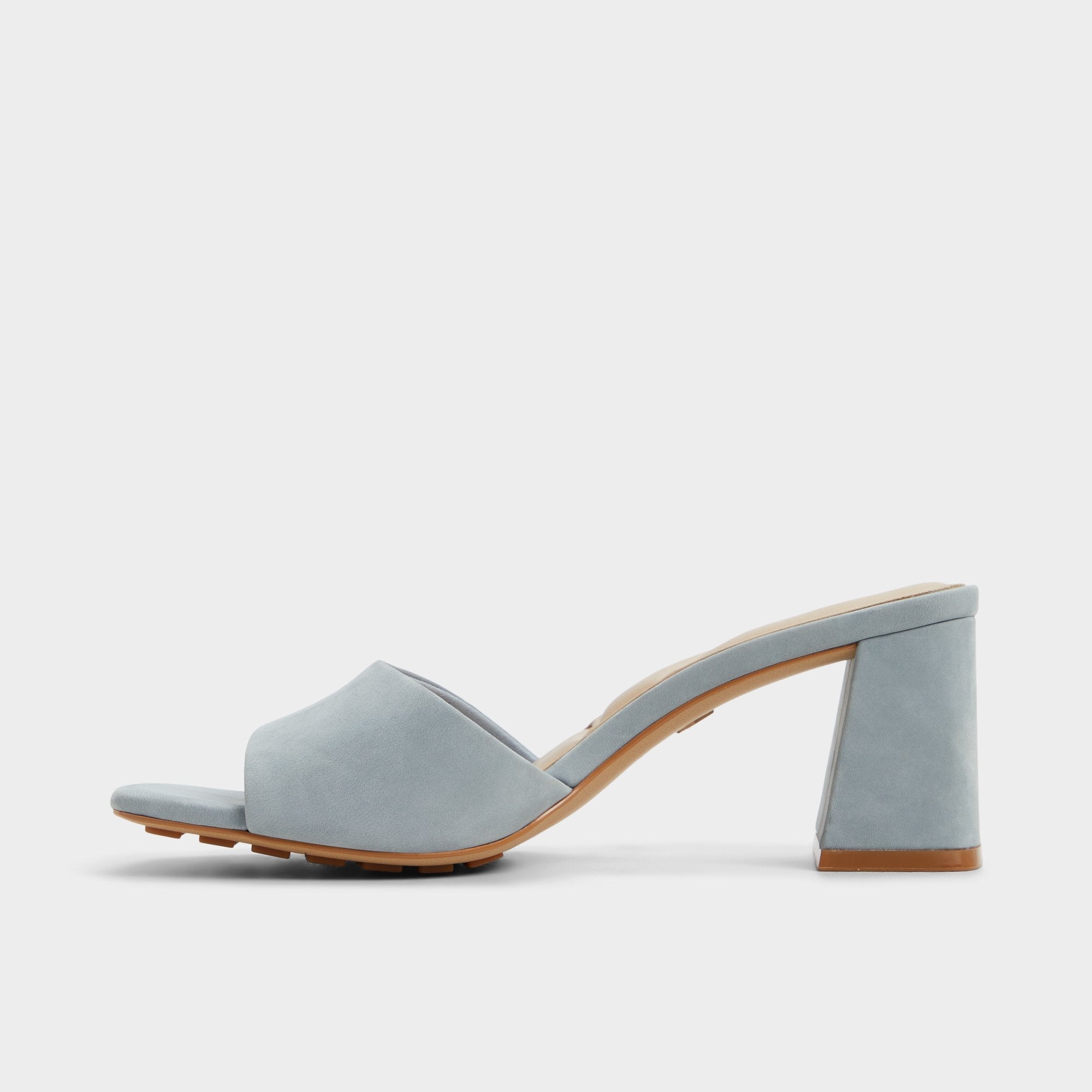 Aldo Tisha Other Blue Women's Heeled mules - Heeled mule, Block heel