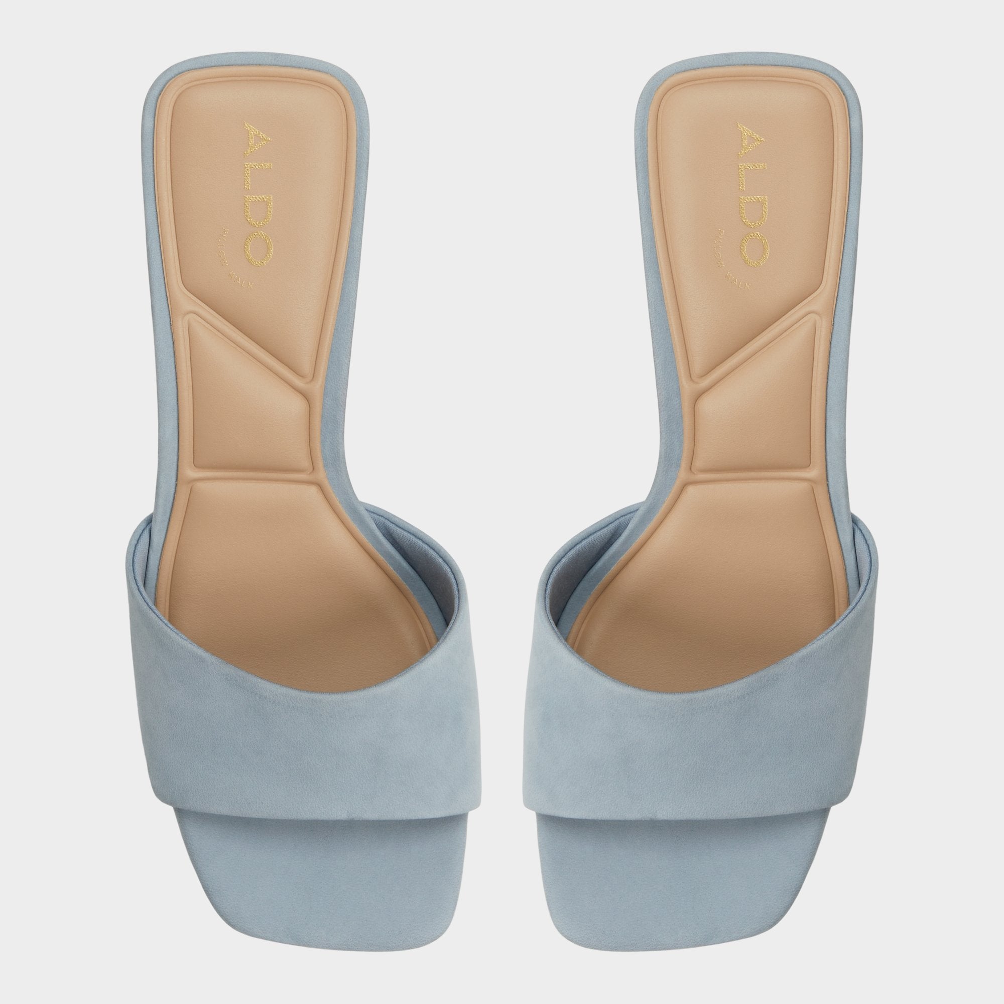 Aldo Tisha Other Blue Women's Heeled mules - Heeled mule, Block heel