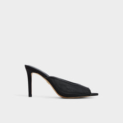 Aldo Elennah in Black 14161302 - Heeled mule, Stiletto heel