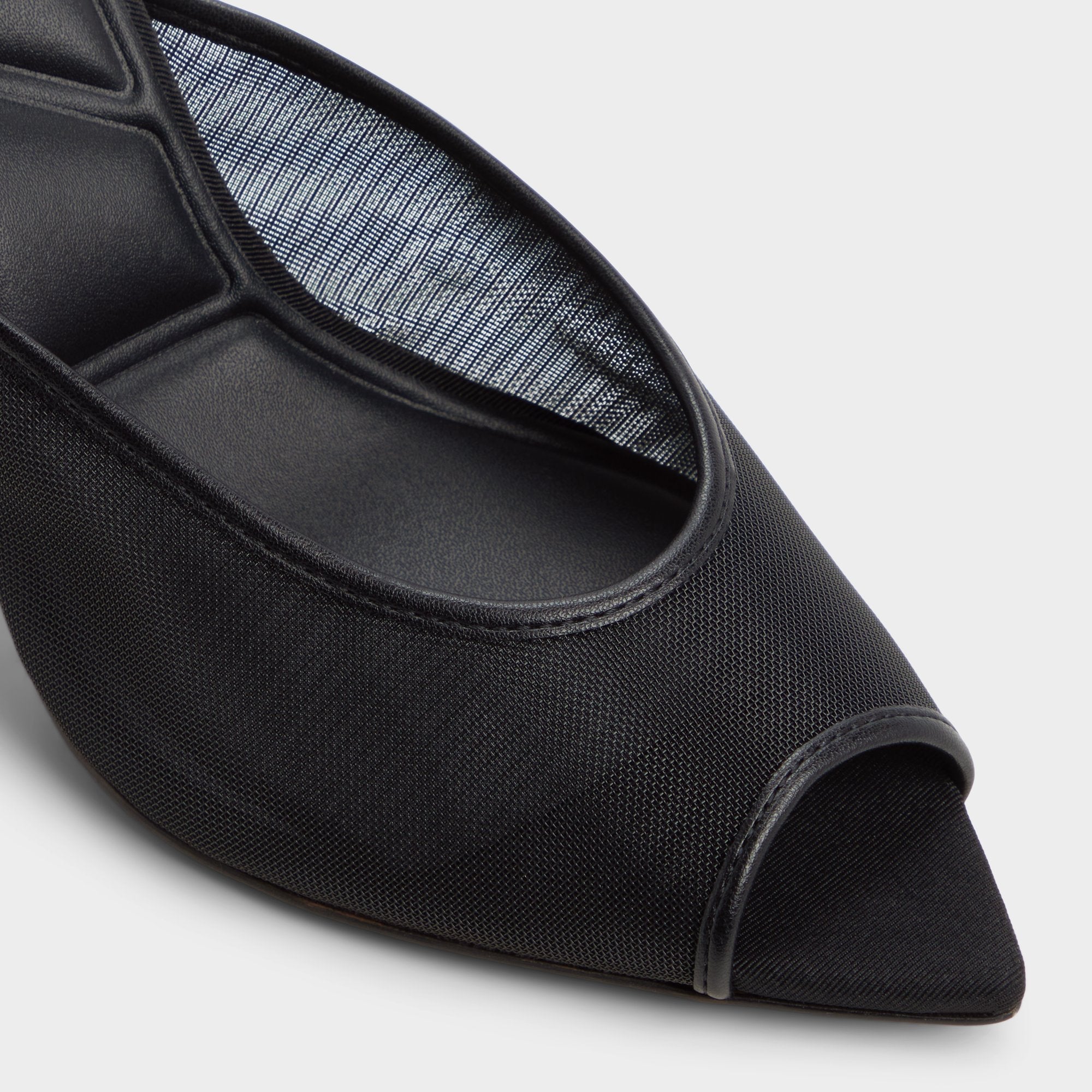 Aldo Elennah in Black 14161302 - Heeled mule, Stiletto heel