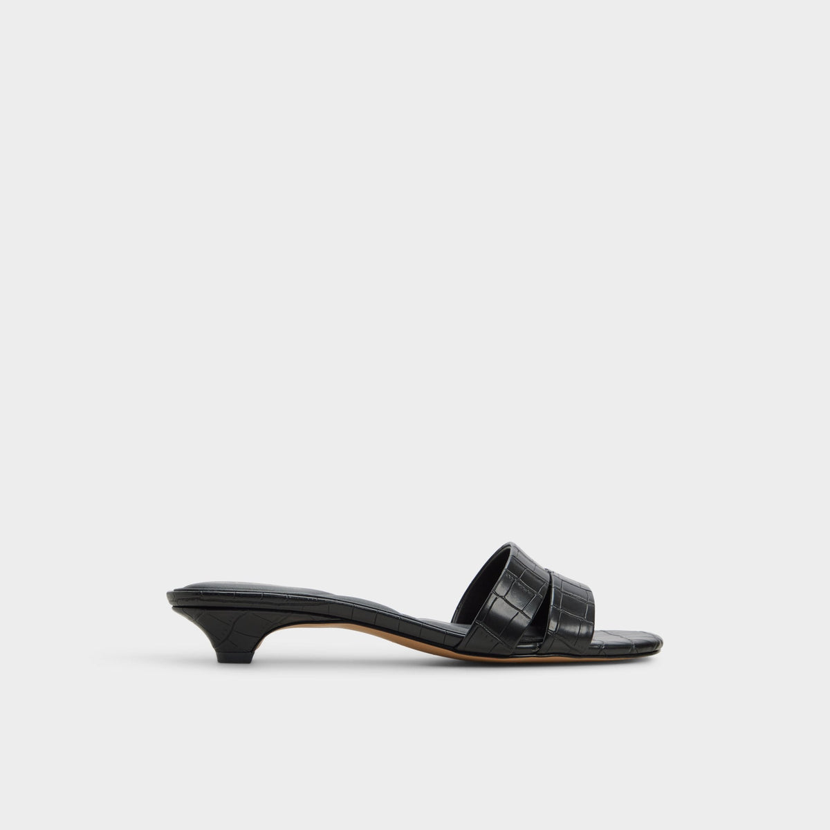Aldo Scarletta Black Women's Heeled mules - Heeled mule, Kitten heel