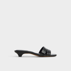 Aldo Scarletta Black Women's Heeled mules - Heeled mule, Kitten heel