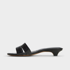 Aldo Scarletta Black Women's Heeled mules - Heeled mule, Kitten heel