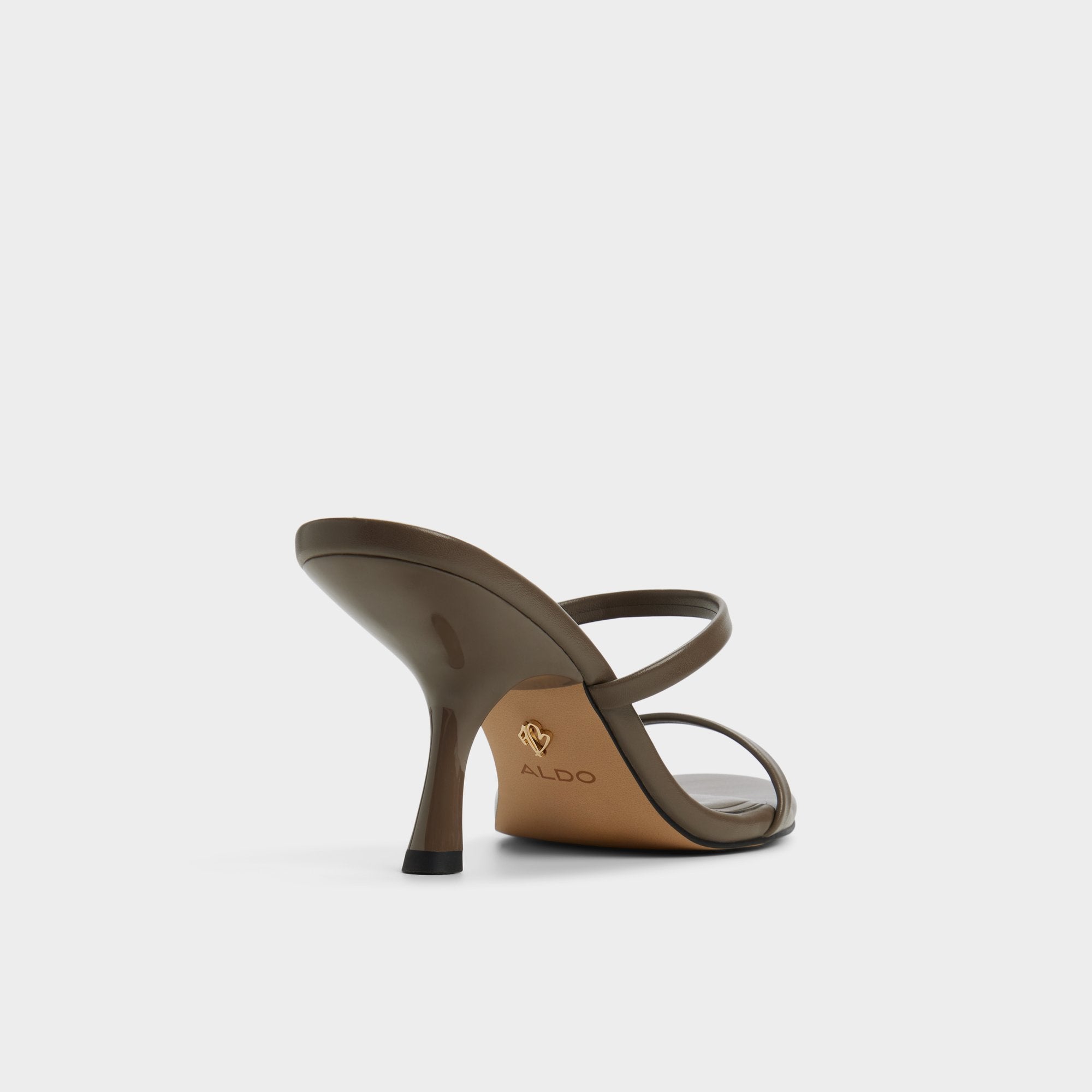 Aldo Avelinda in Khaki - Heeled mule