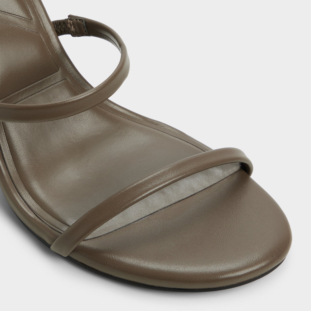 Aldo Avelinda in Khaki - Heeled mule