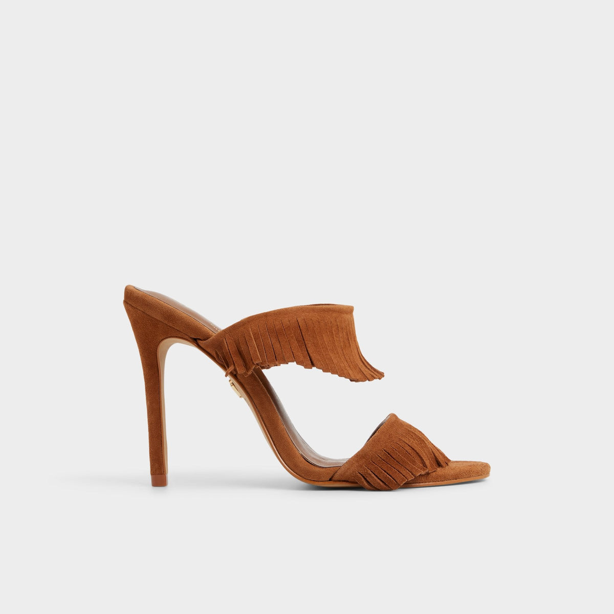 Aldo Nahanie in Medium Brown - Heeled mule, Stiletto heel